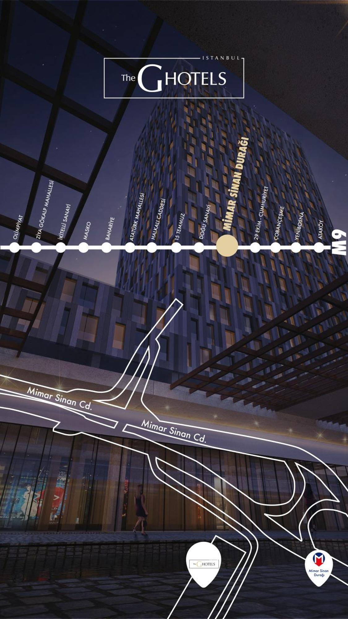 G Tower Furnished Apartment Rentals イスタンブール エクステリア 写真